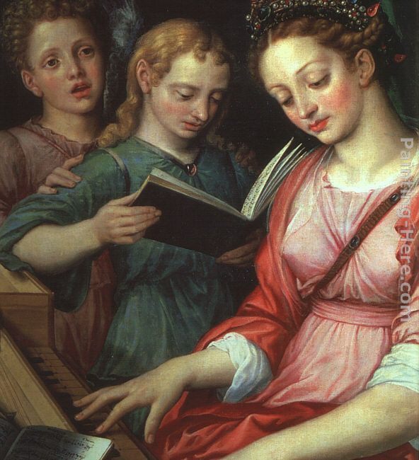Michiel van Coxcie Saint Cecilia